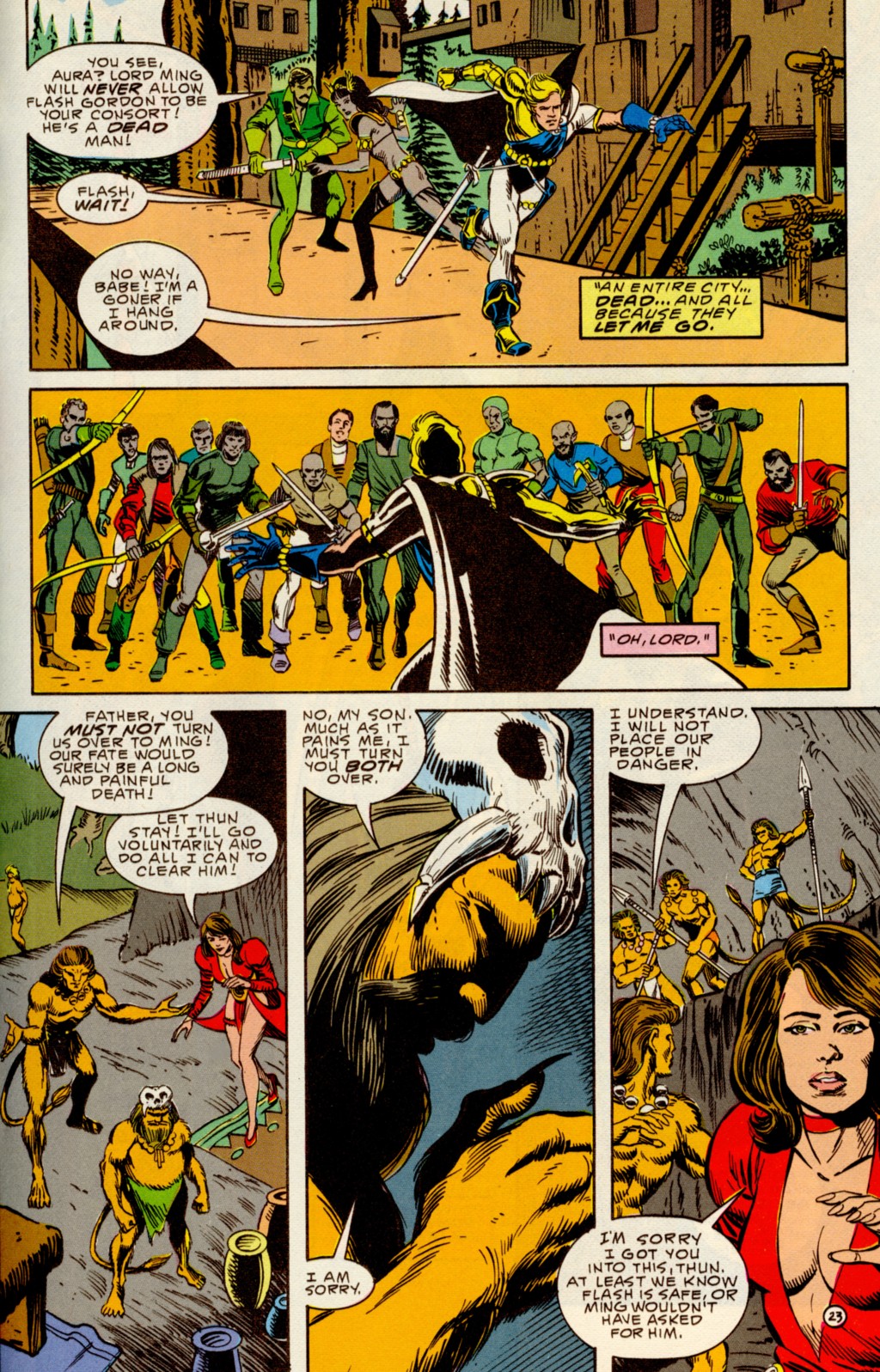 Read online Flash Gordon (1988) comic -  Issue #3 - 23