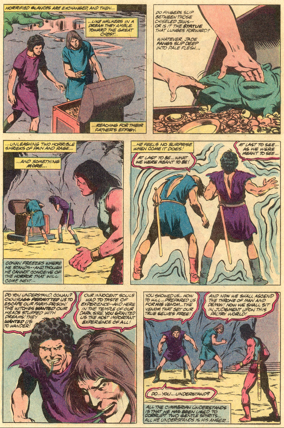 Read online Conan the Barbarian (1970) comic -  Issue #125 - 21