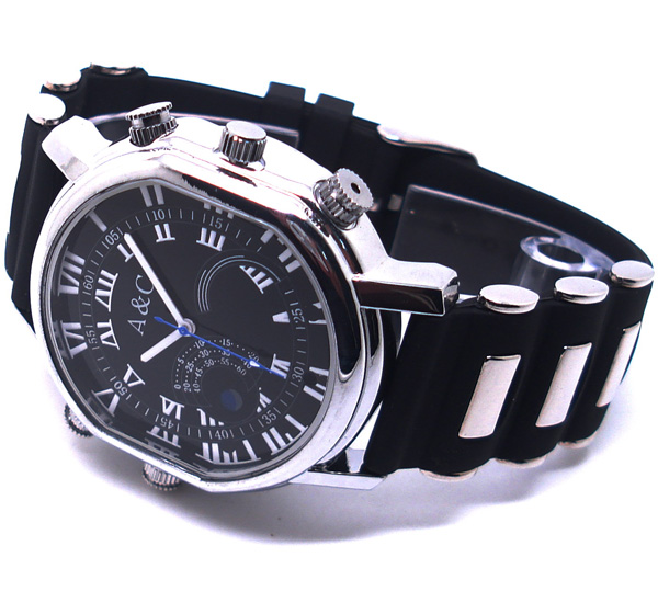 kim pin: 720P Wristwatch Camera with H.264 Coding(Black Belt)