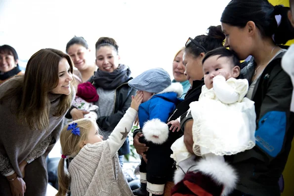 Princess Mary and their children visited Paamiut,Greenlad