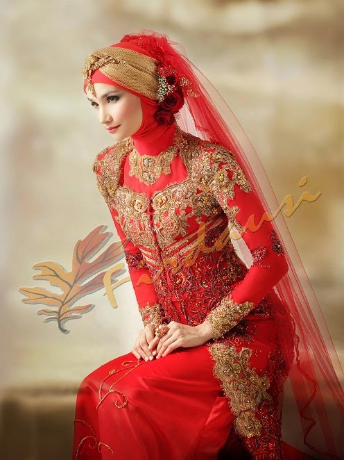 Kebaya Modern Muslim Marriage - International Kebaya Batik Modern