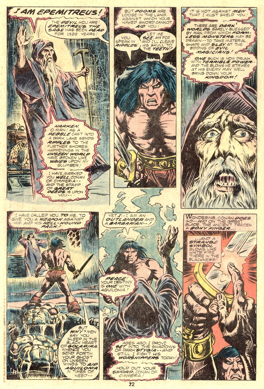 Read online Conan the Barbarian (1970) comic -  Issue # Annual 2 - 17