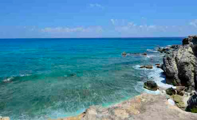 coastal views from Sculpture Park Isla Mujeres coastal views from Sculpture Park Isla Mujeres