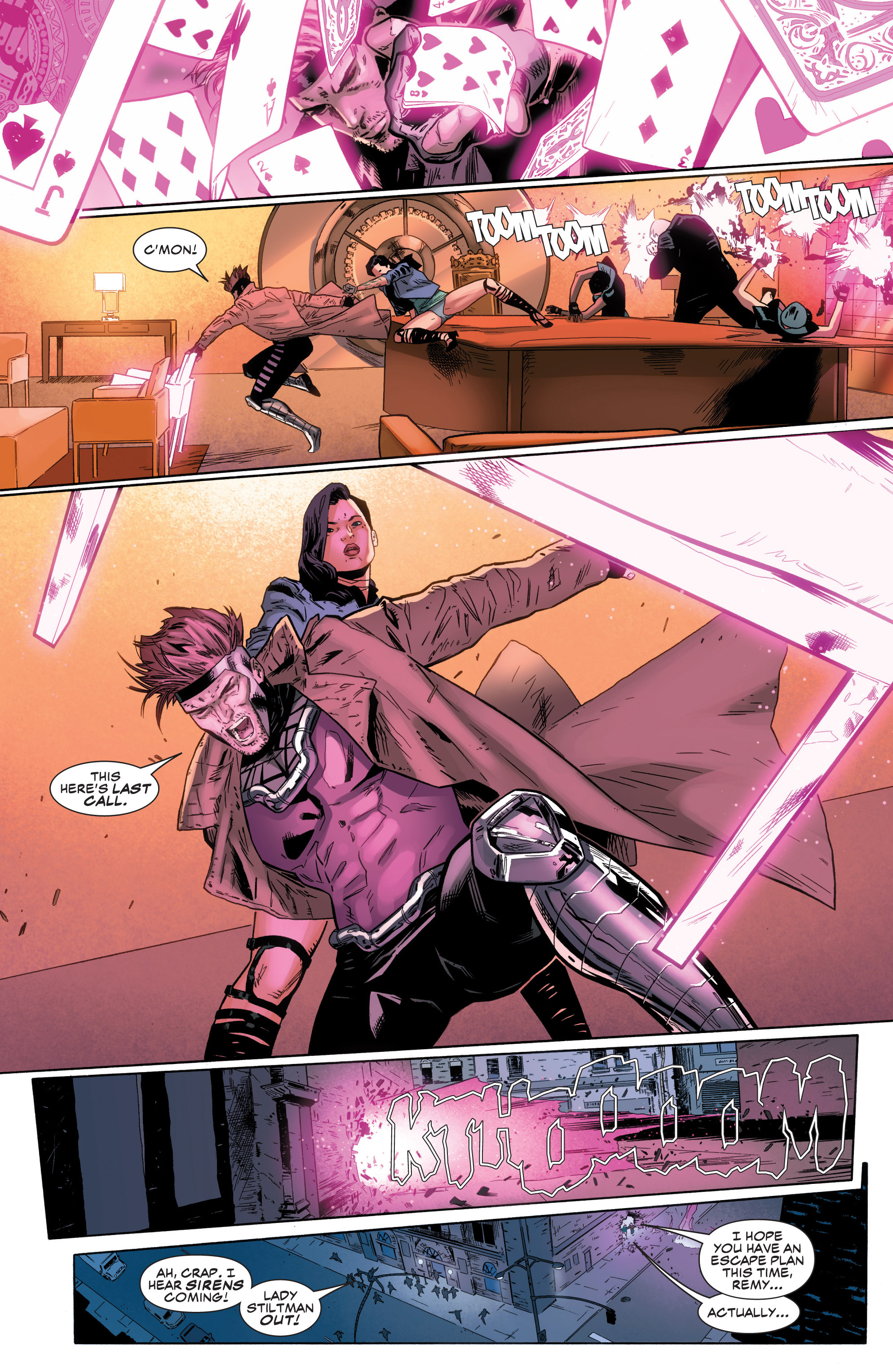 Read online Gambit (2012) comic -  Issue #9 - 20