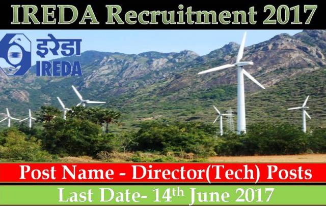 IREDA Recruitment 2017 IREDA Recruitment