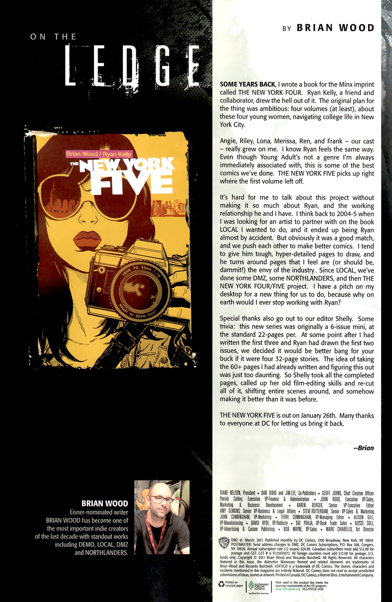 Read online DMZ (2006) comic -  Issue #61 - 22