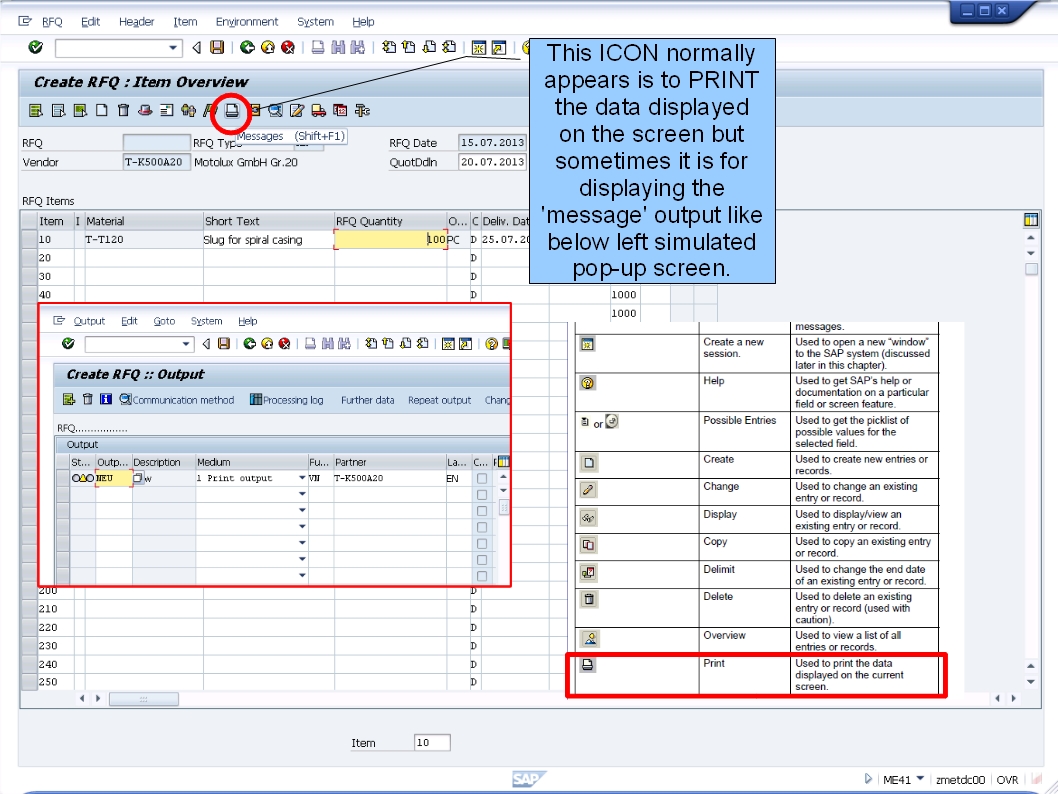 青蛙SAP分享 Froggy's SAP sharing N13 SAP Buttons/ICONS Explained