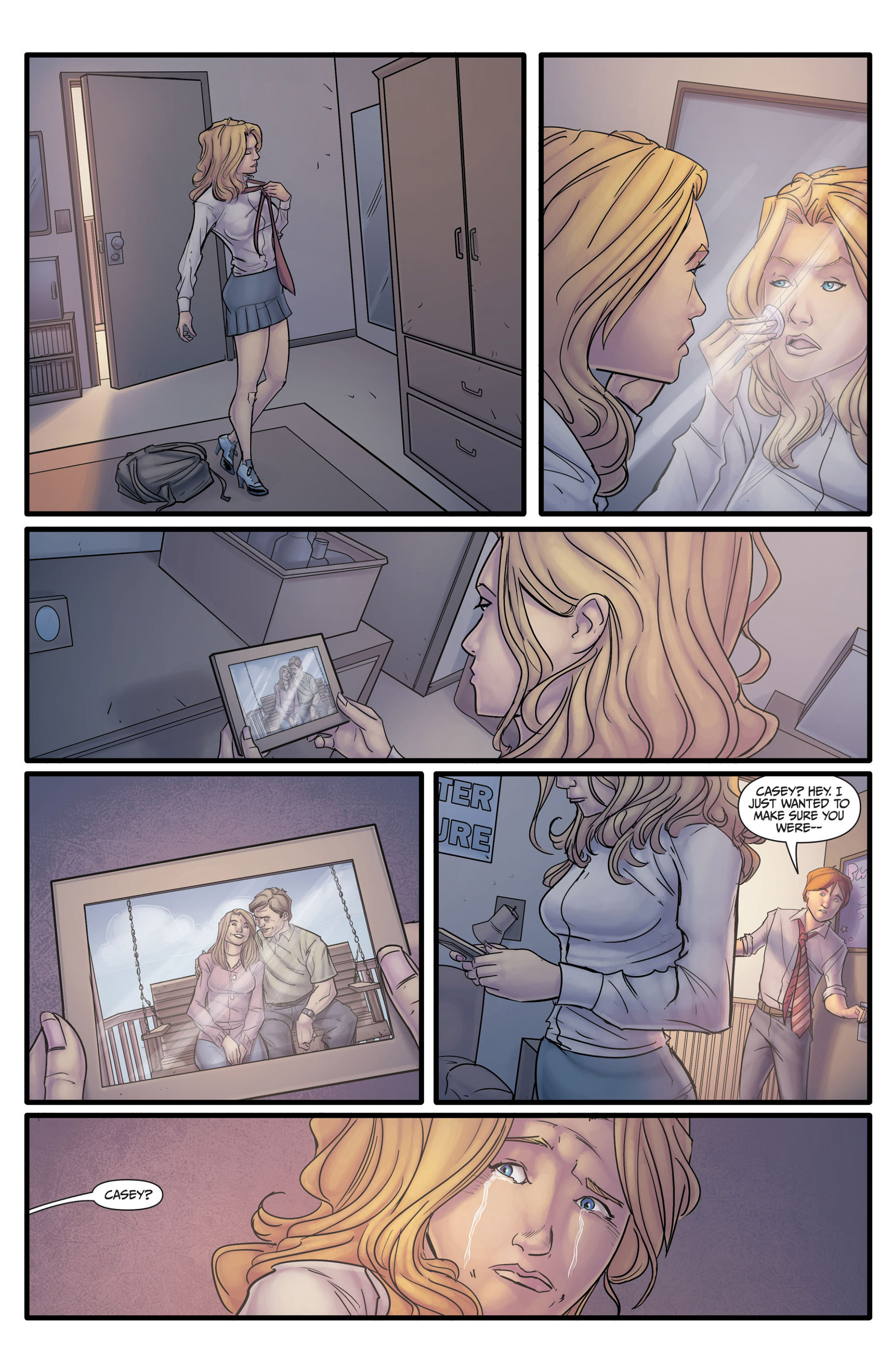 Read online Morning Glories comic -  Issue # _TPB 1 - 167