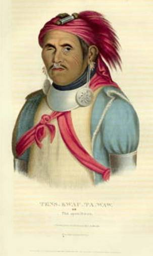 Carroll Bryant: American Indians: Tecumseh