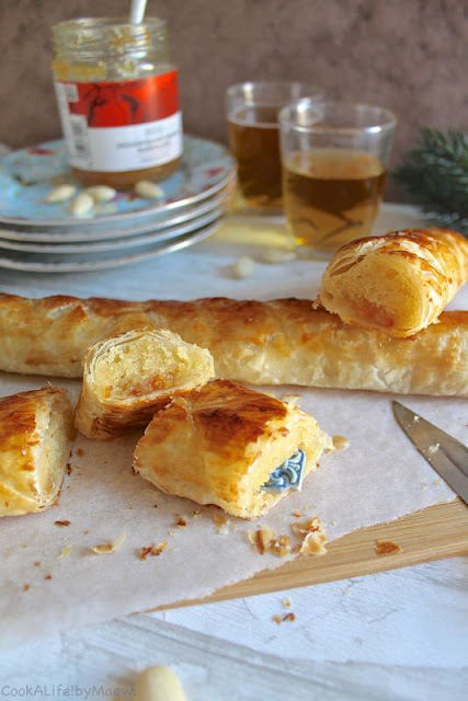 La galette des rois fait un tube : crème d'amandes et marmelade d'oranges sanguines • Cook A Life! by Maeva