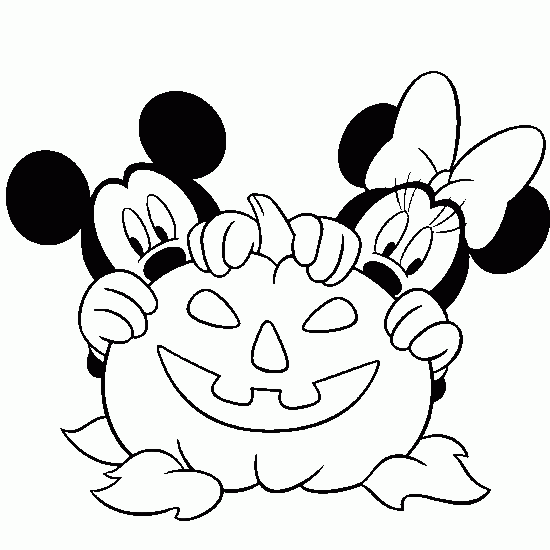 kaboose coloring pages halloween mickey - photo #17