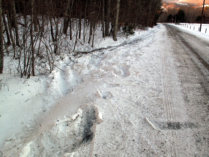 The Joyce Road Neighborhood Icy Roads