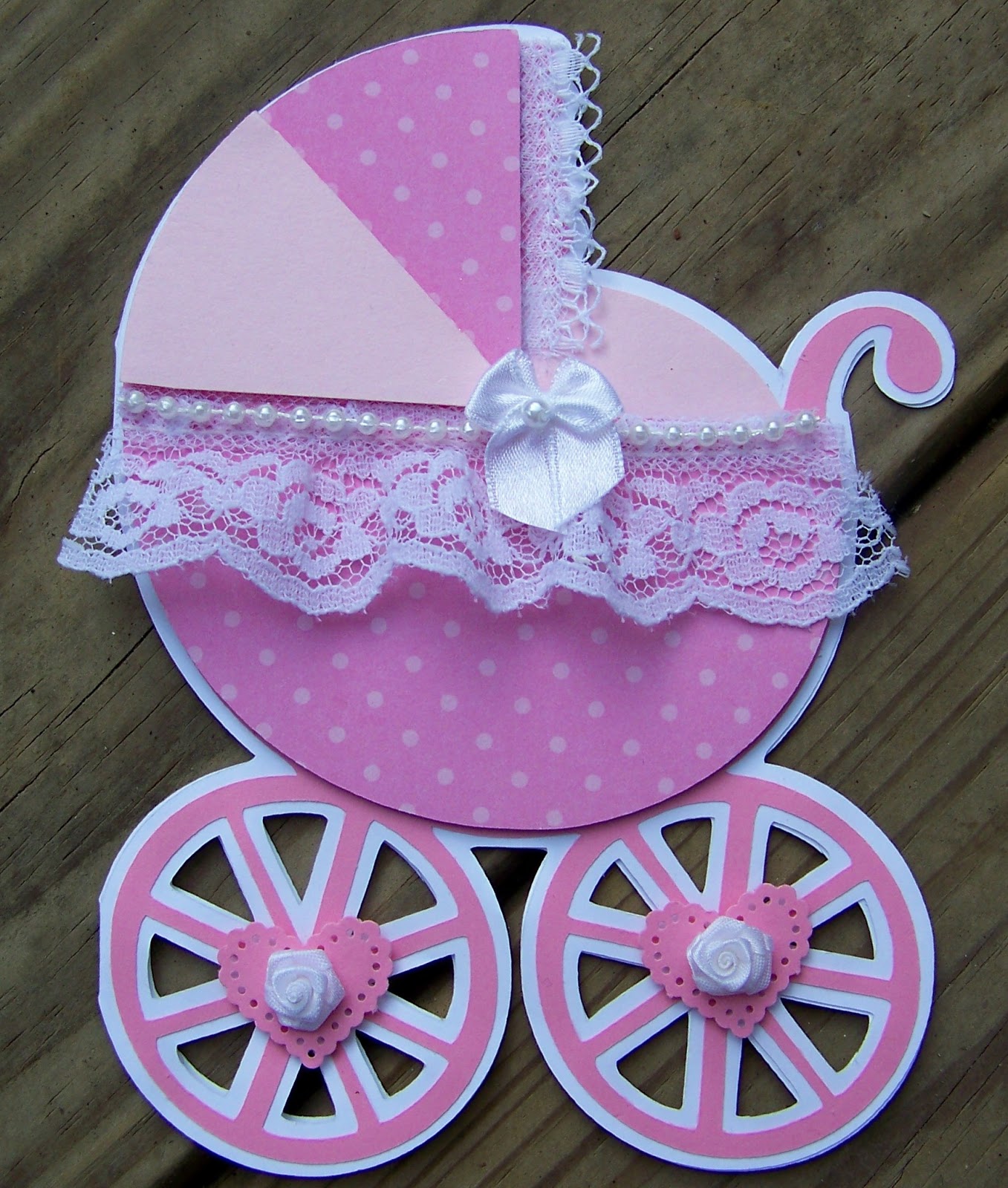 StuckOnUSketches March 22 Baby Stroller Die Cut Challenge