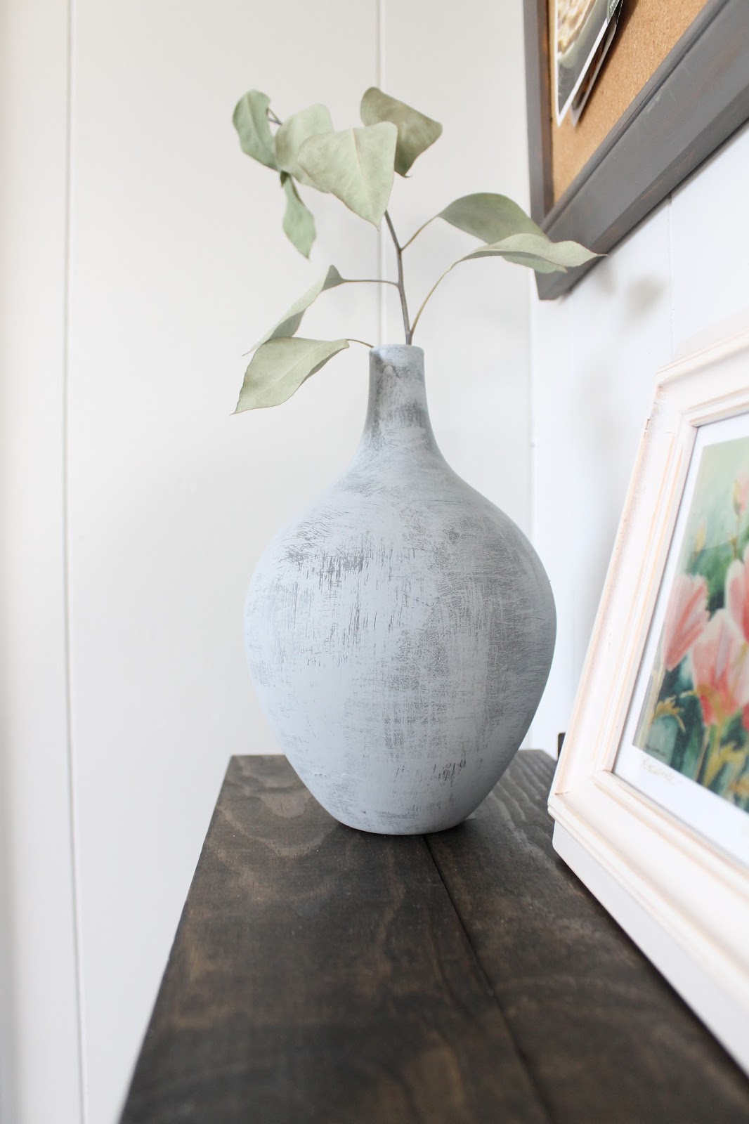Wonderfully Made: DIY Painted Concrete Vase