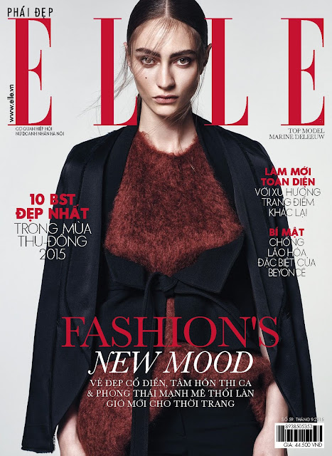 Model @ Marine Deleeuw for Elle Vietnam, September 2015 