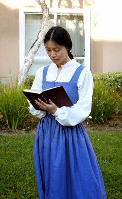 Belle's Blue Kirtle Tutorial by Cation Designs