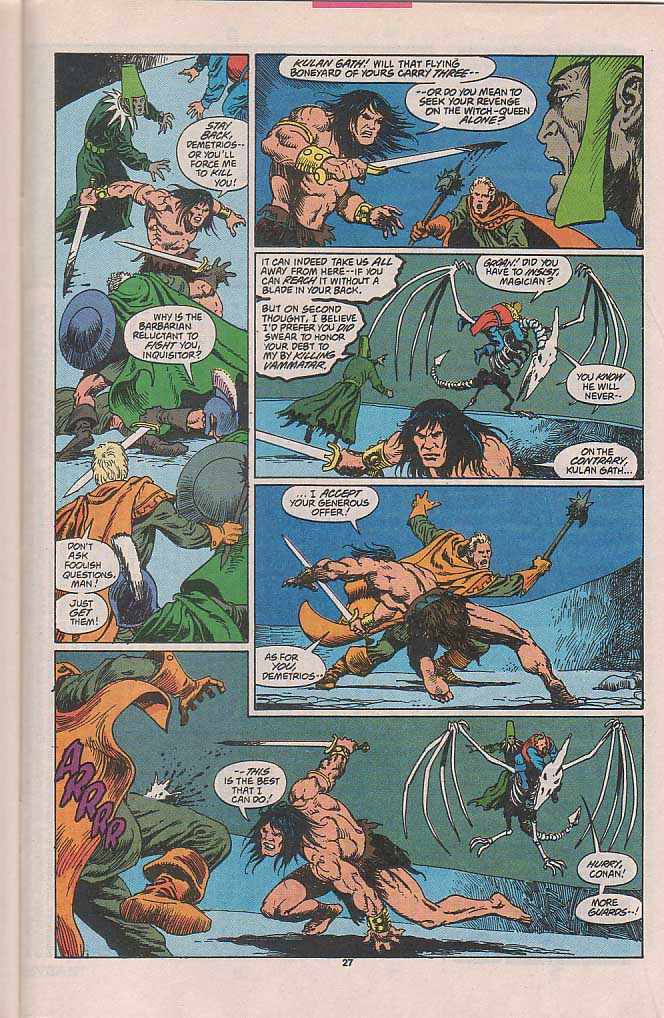Read online Conan the Barbarian (1970) comic -  Issue #257 - 22