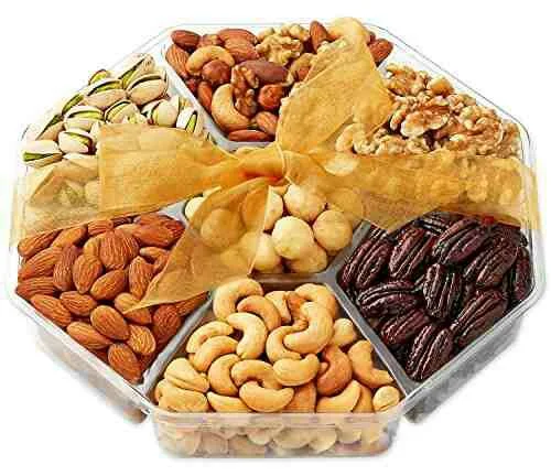 Hula Roasted Nuts: Grocery Gift Basket for Birthdays and Special Day Events
