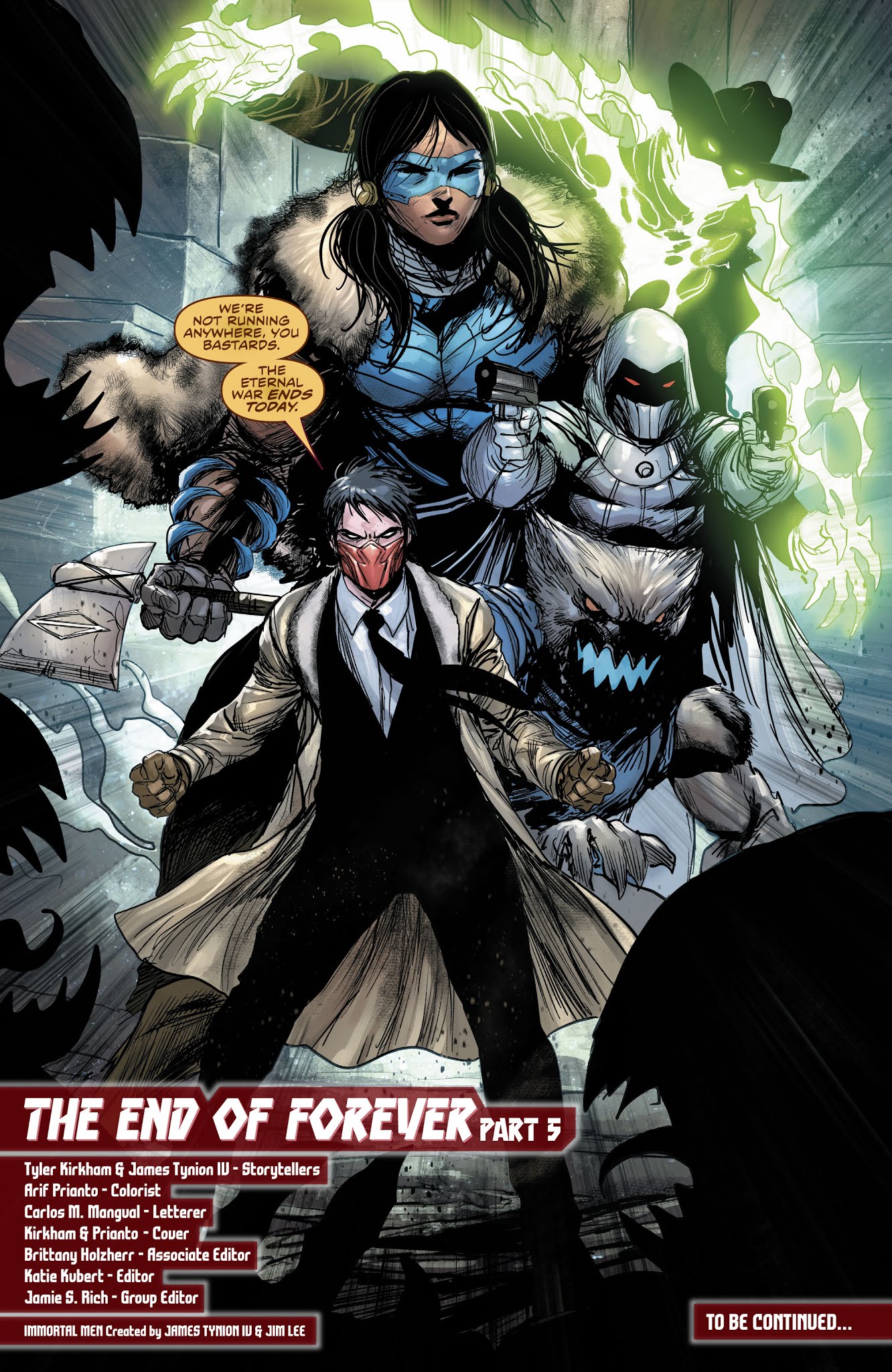 Read online The Immortal Men comic -  Issue #5 - 19