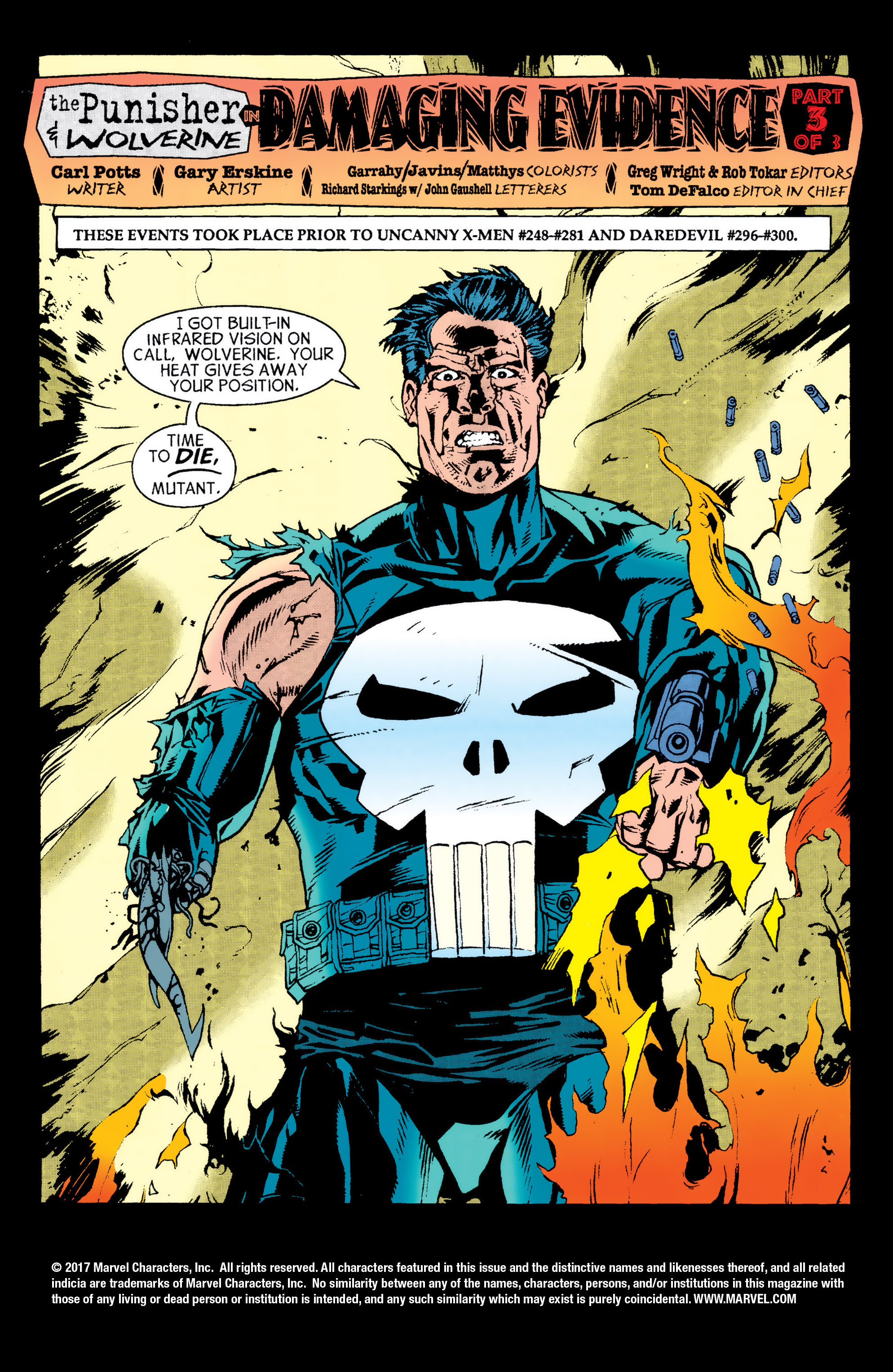 Read online Wolverine and the Punisher: Damaging Evidence comic -  Issue #3 - 2