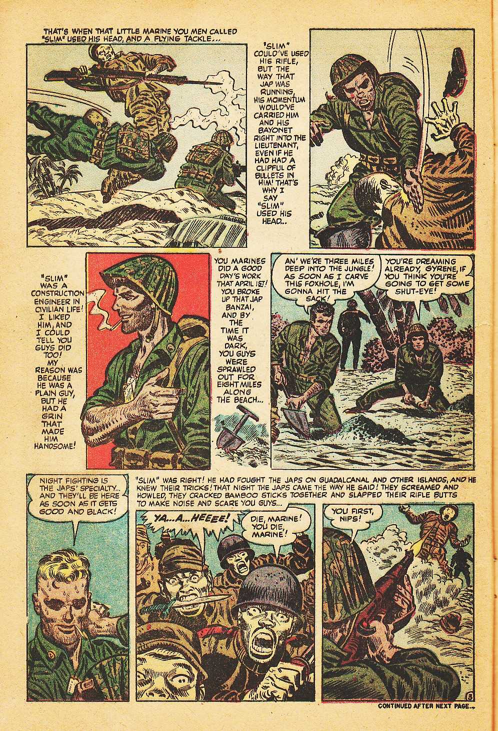 Read online Marines in Battle comic -  Issue #3 - 13