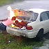 A Woman Sets Fire To A Car, Hold On, Its The Wrong Car!
