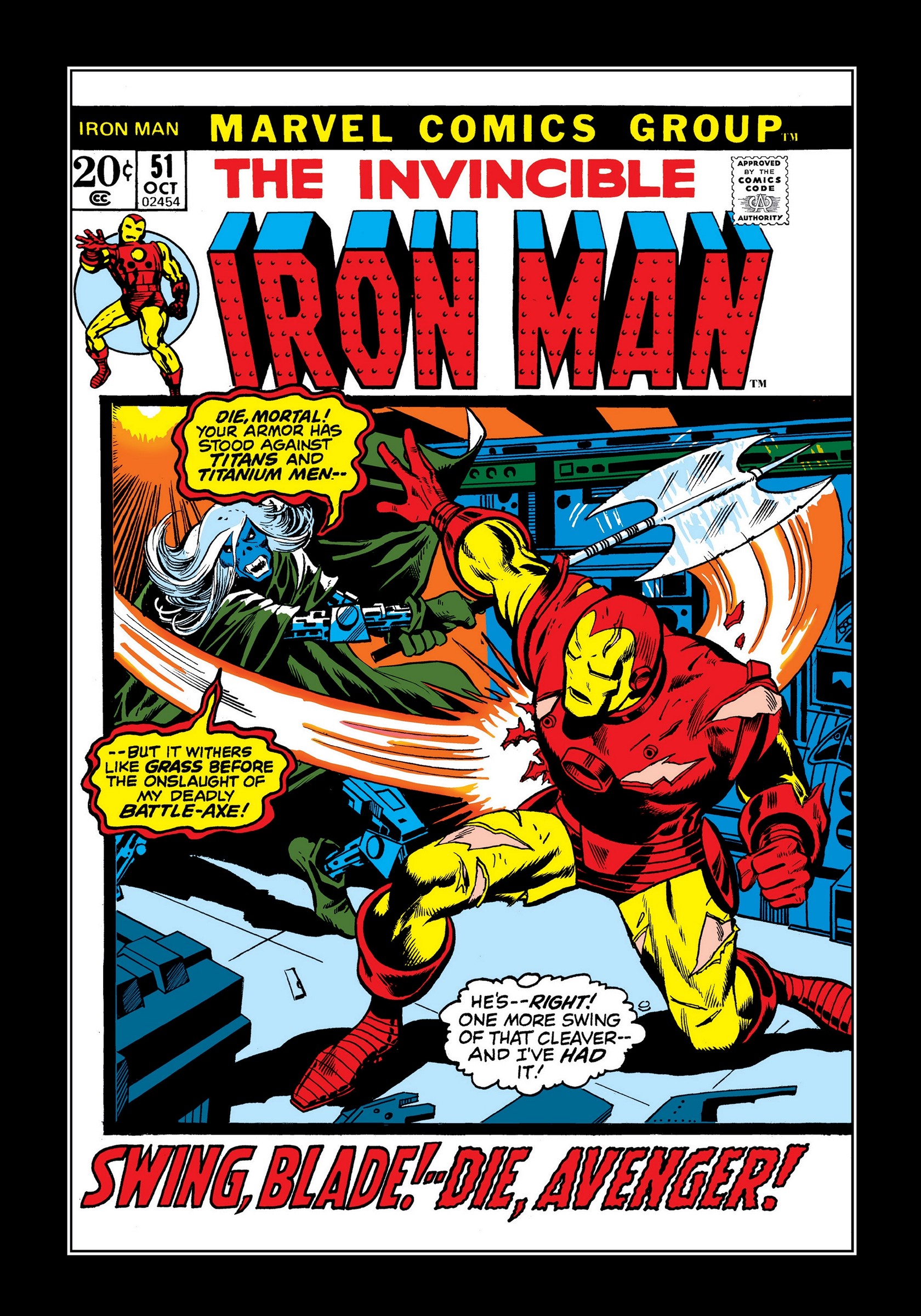 Read online Marvel Masterworks: The Invincible Iron Man comic -  Issue # TPB 8 (Part 3) - 52