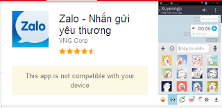 Tải Zalo Chat cho máy điện thoại Java S40, Nokia, LG, Samsung 2