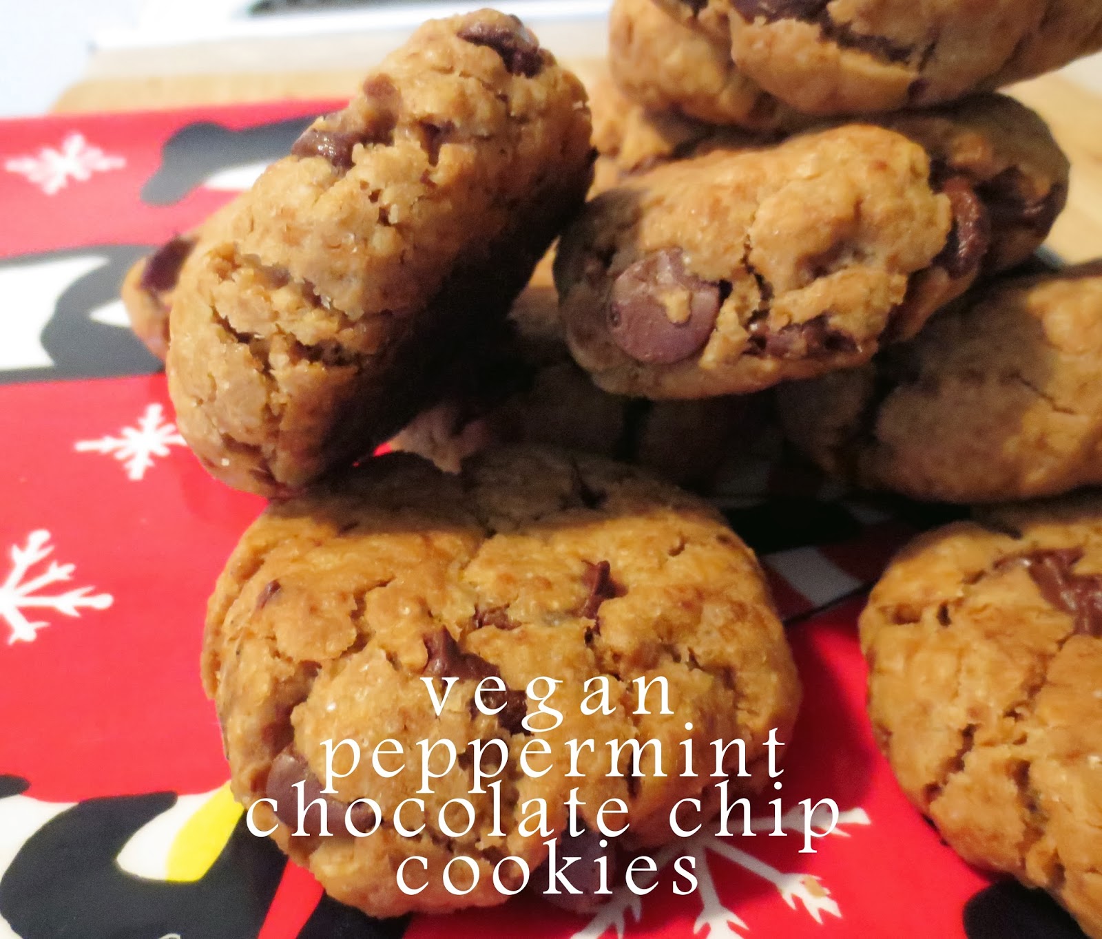 Dissolved into Coffee Recipe Vegan Peppermint Chocolate Chip Cookies