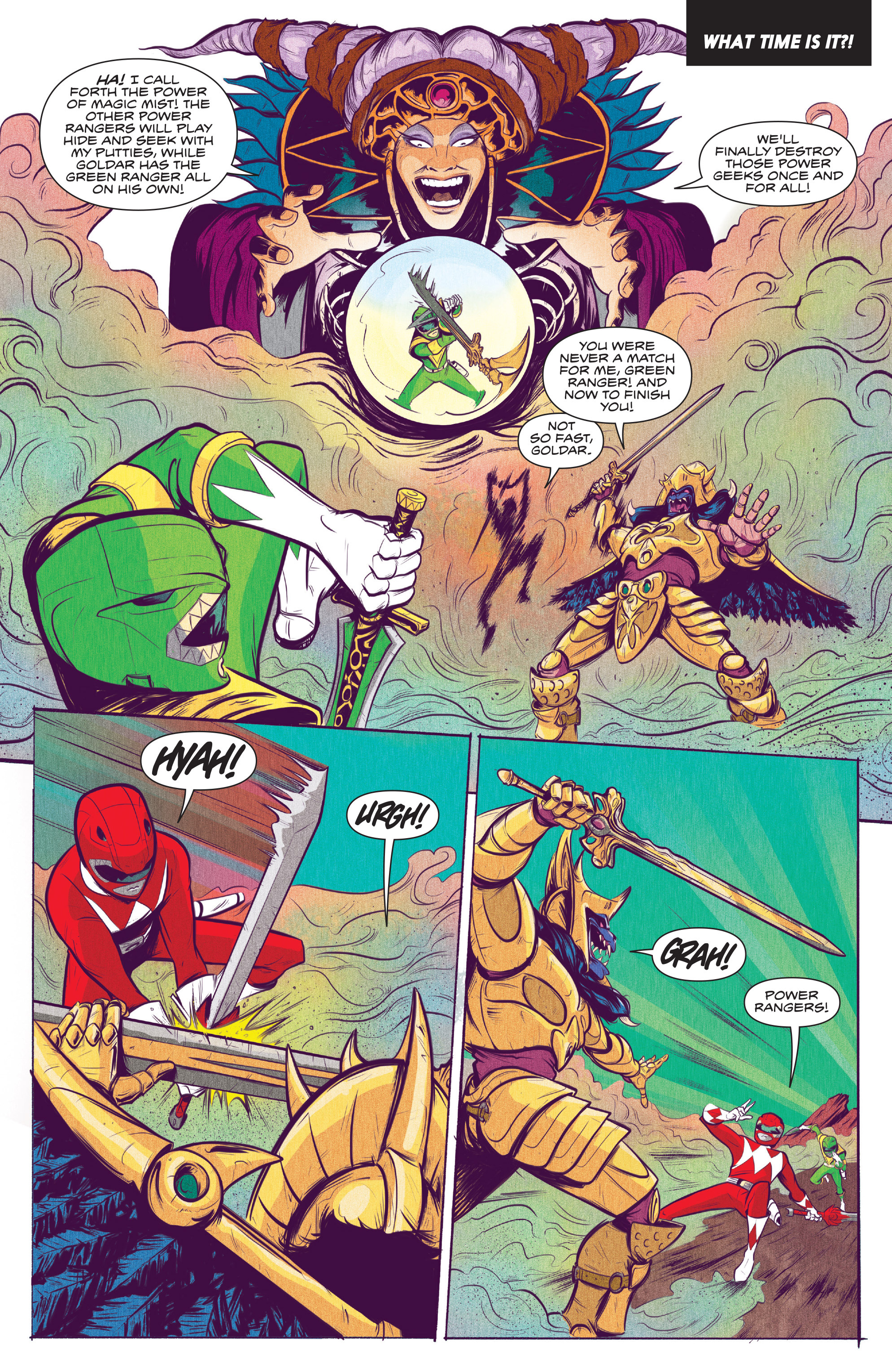 Read online Mighty Morphin Power Rangers comic -  Issue #0 - 17