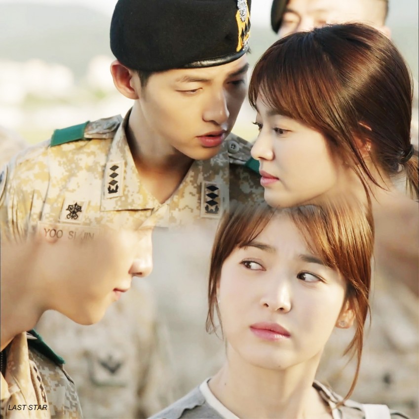 [태양의후예] 9화 팔불출 유시진X 군알못 강모연 캡쳐.jpg | 인스티즈