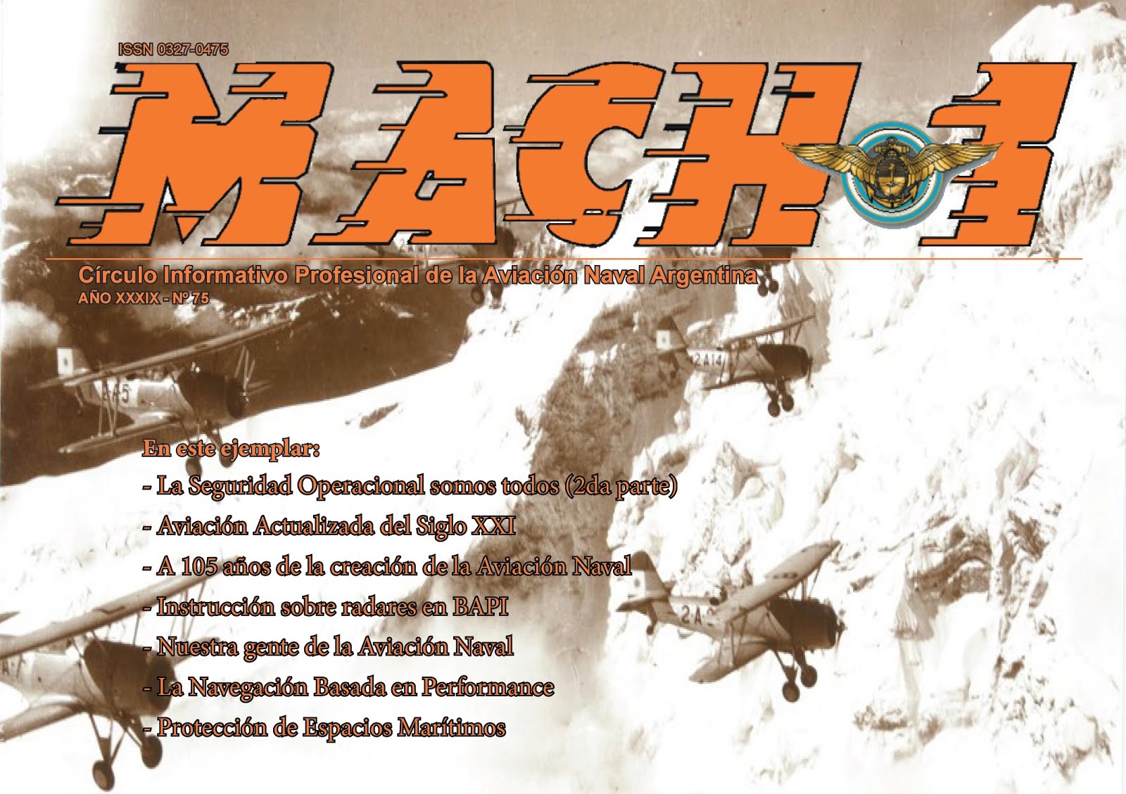 Revista Mach 1 -  edición N° 75