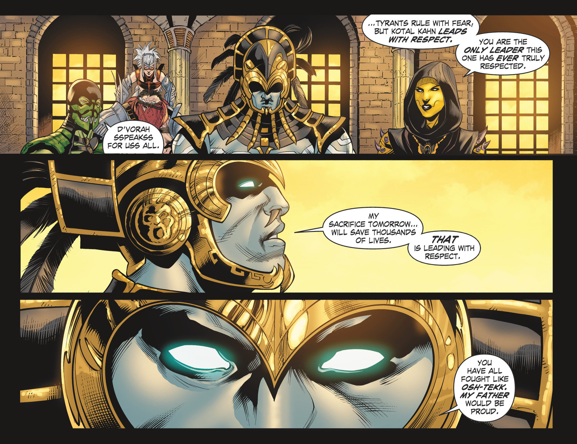 Read online Mortal Kombat X [I] comic -  Issue #19 - 21