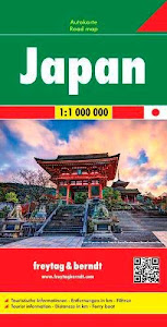 Japan, Autokarte 1:1 Mio.: Wegenkaart 1:1 000 000