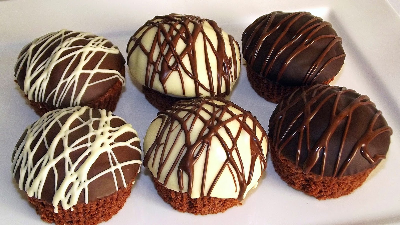 Ein Bild von leckeren Schokoladen-Muffins