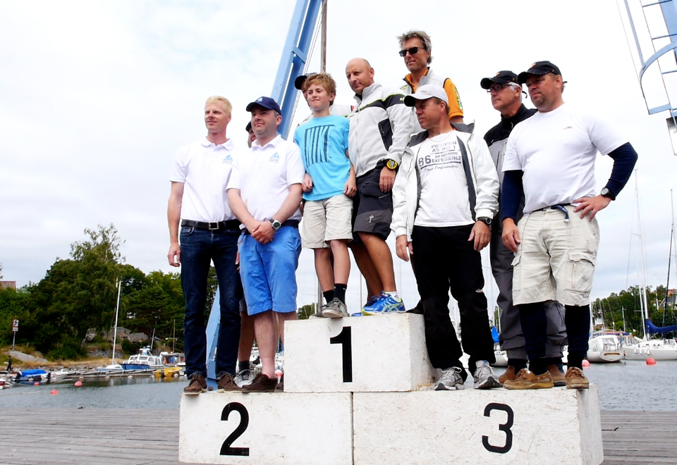 Öresund regatta: SM-Guld i H-båt till Team Henrik Edman