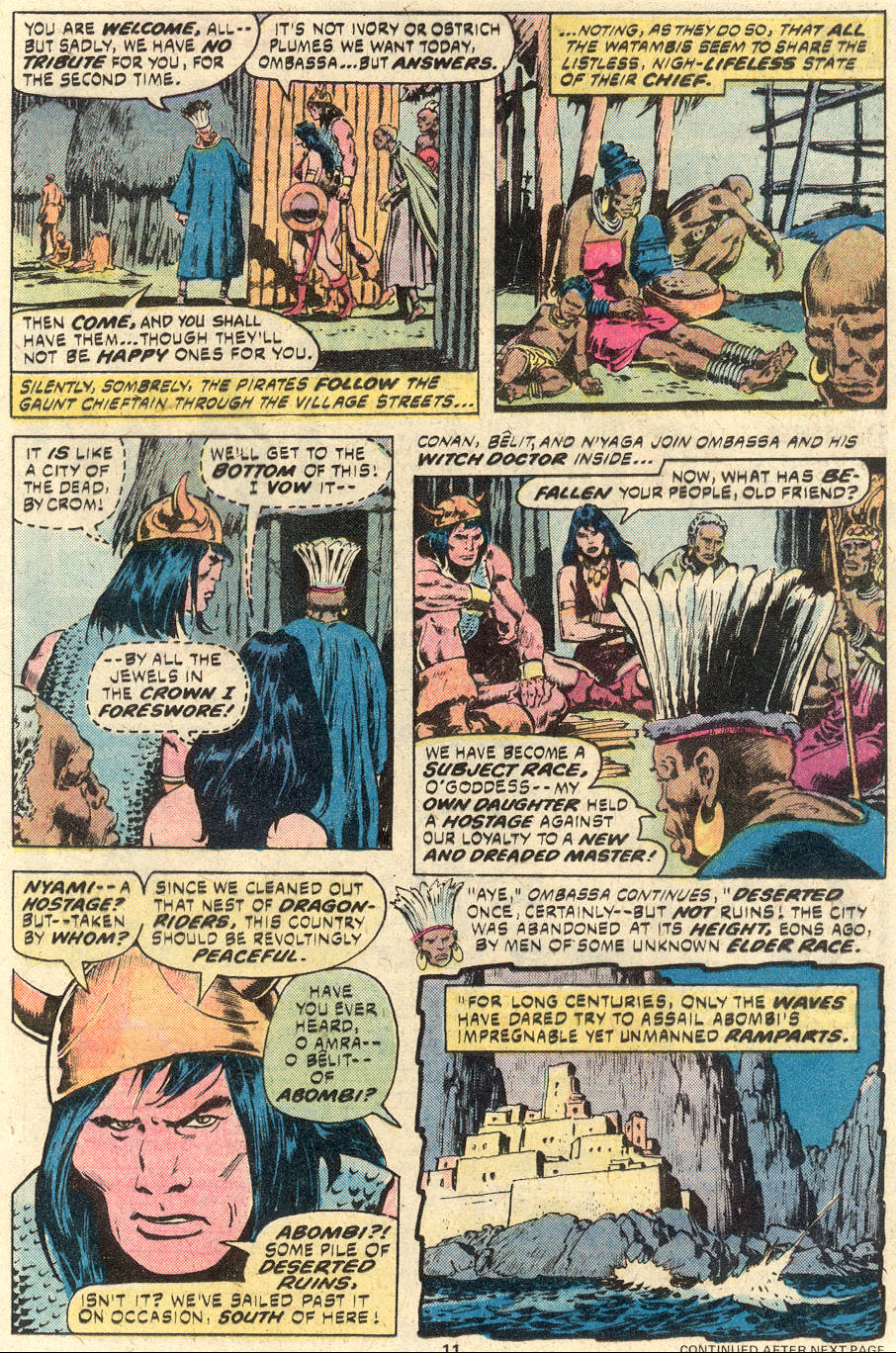 Read online Conan the Barbarian (1970) comic -  Issue #94 - 8