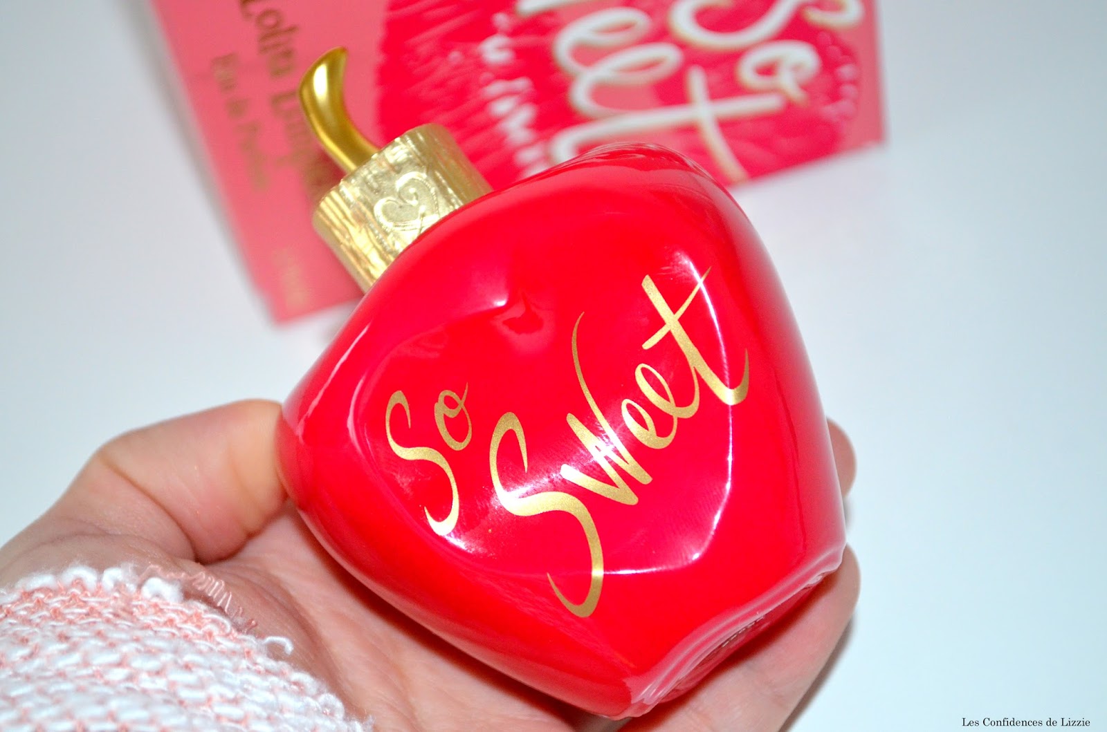 So Sweet, le parfum gourmand et sucré de Lolita Lempicka Les confidences de Lizzie, blog