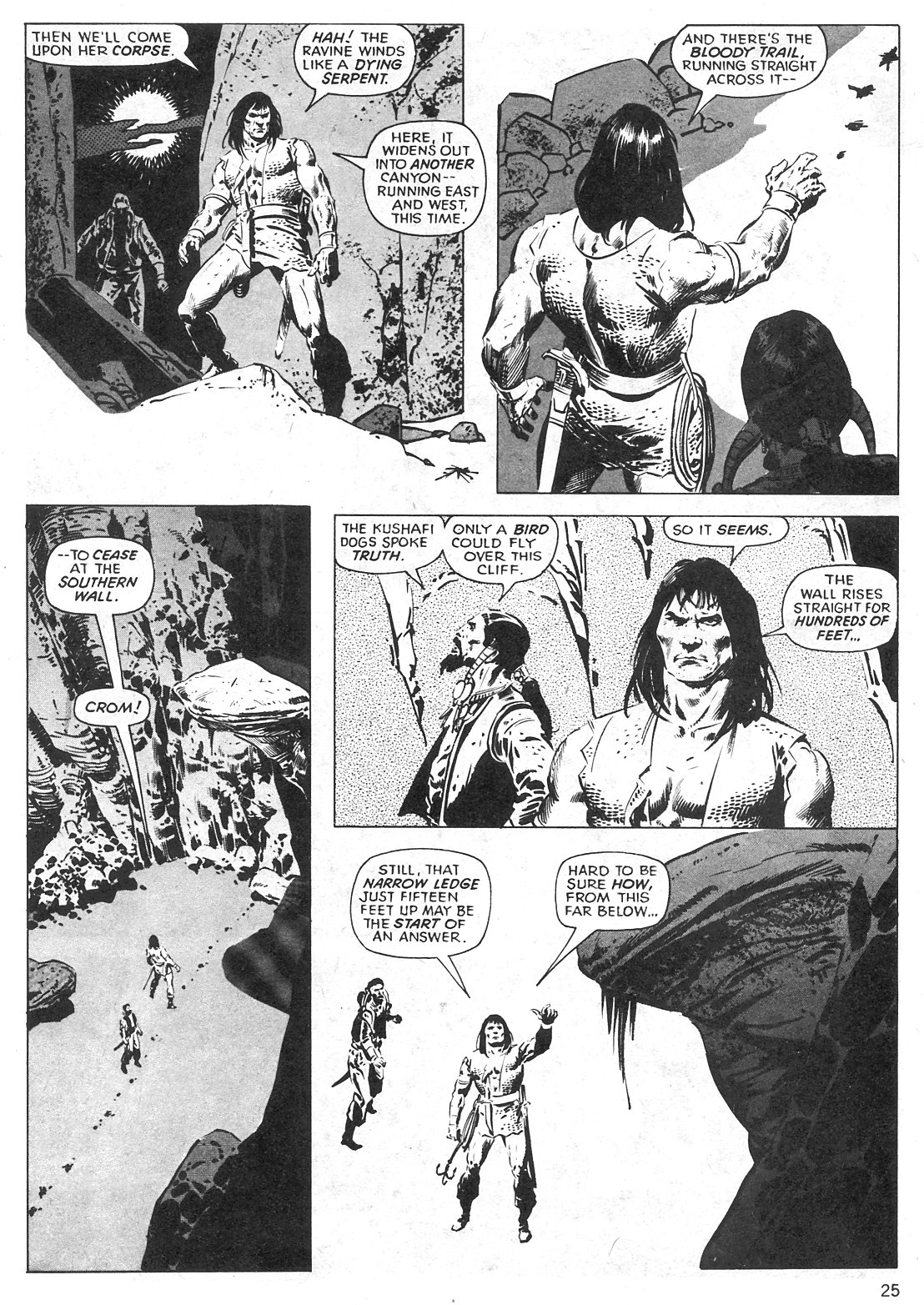 Read online The Savage Sword Of Conan comic -  Issue #31 - 25