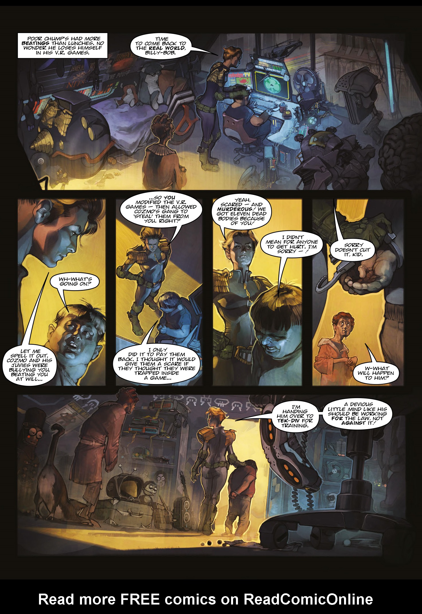 Read online Judge Dredd Megazine (Vol. 5) comic -  Issue #410 - 124