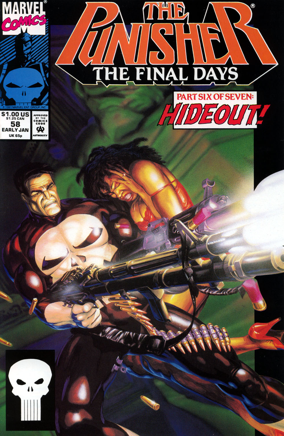 Read online The Punisher (1987) comic -  Issue #58 - The Final Days - 1