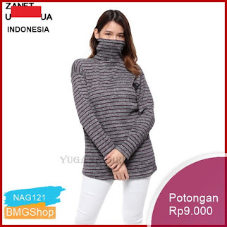 NAG121 Bl 2c2 Zanet Baju Blouse Murah Bmgshop