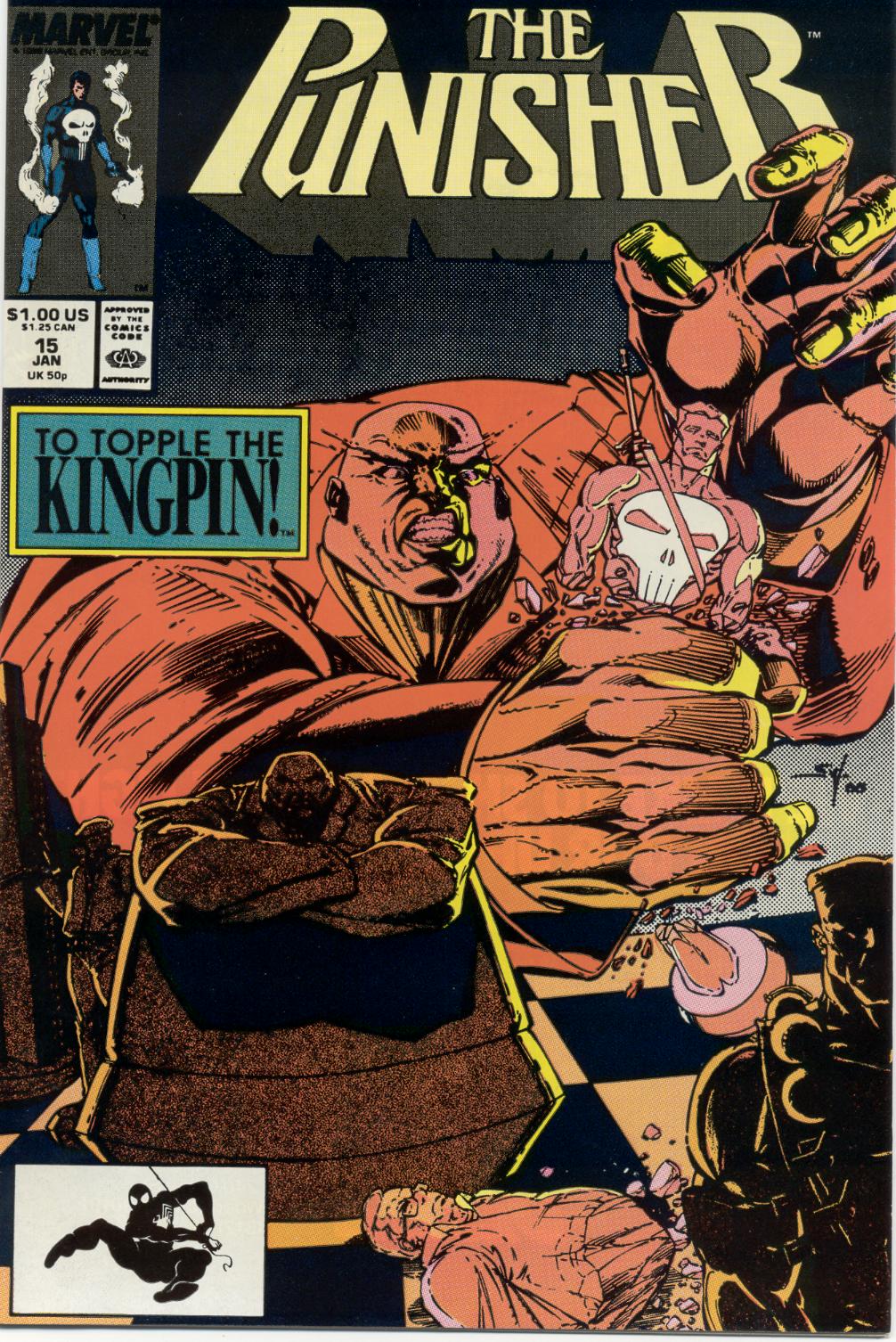 Read online The Punisher (1987) comic -  Issue #15 - To Topple the Kingpin - 1