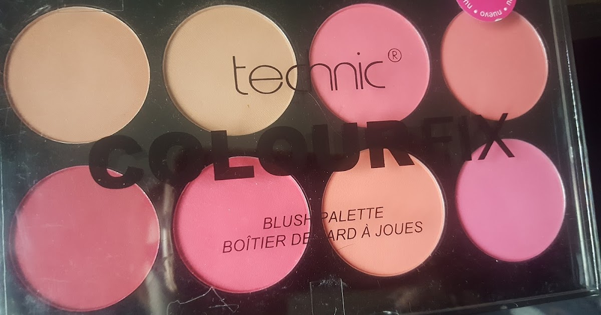 technic colour fix blush palette