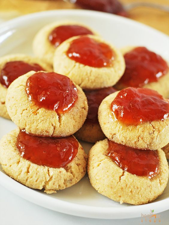 Vegan Thumbprint Cookies GlutenFree Cookies Blog