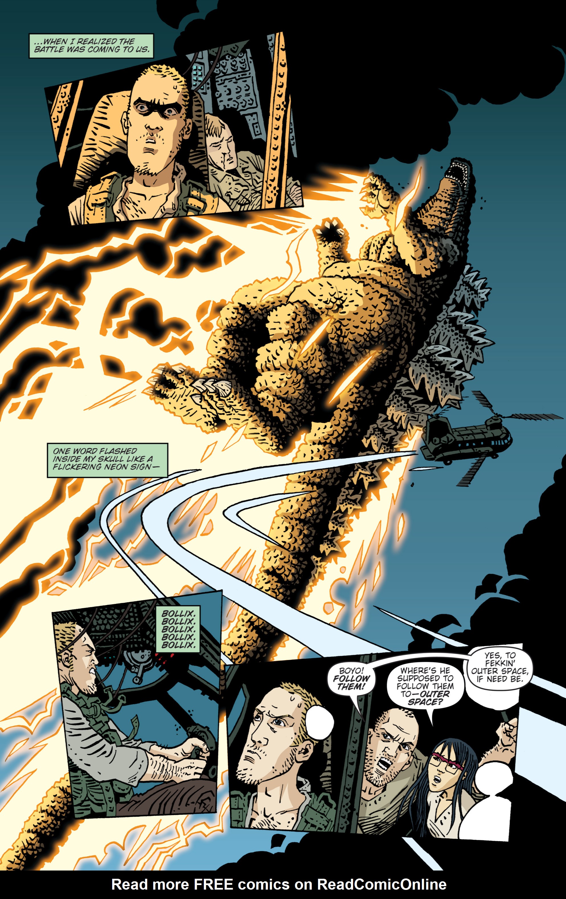Read online Godzilla (2012) comic -  Issue #13 - 12