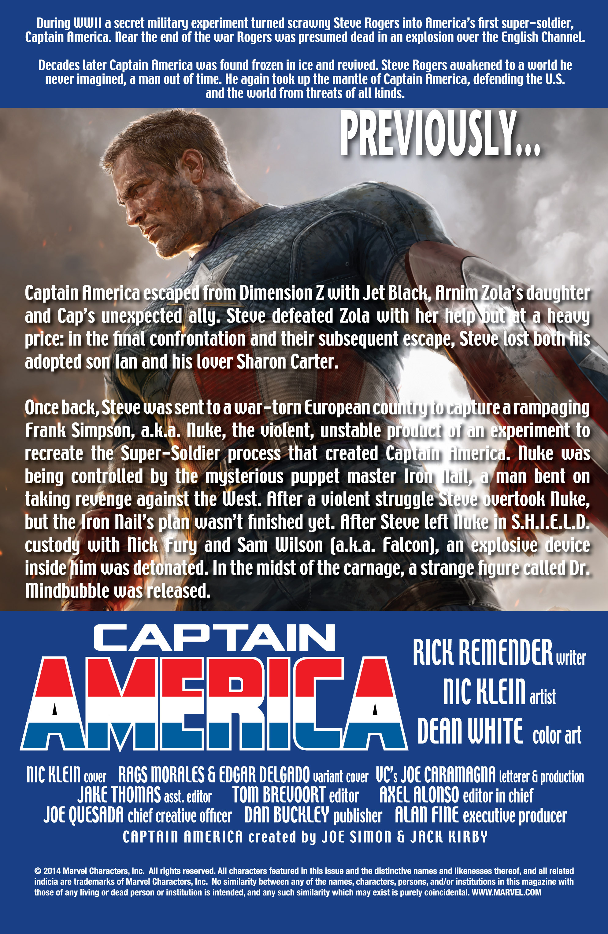 Read online Captain America (2013) comic -  Issue #17 - 2