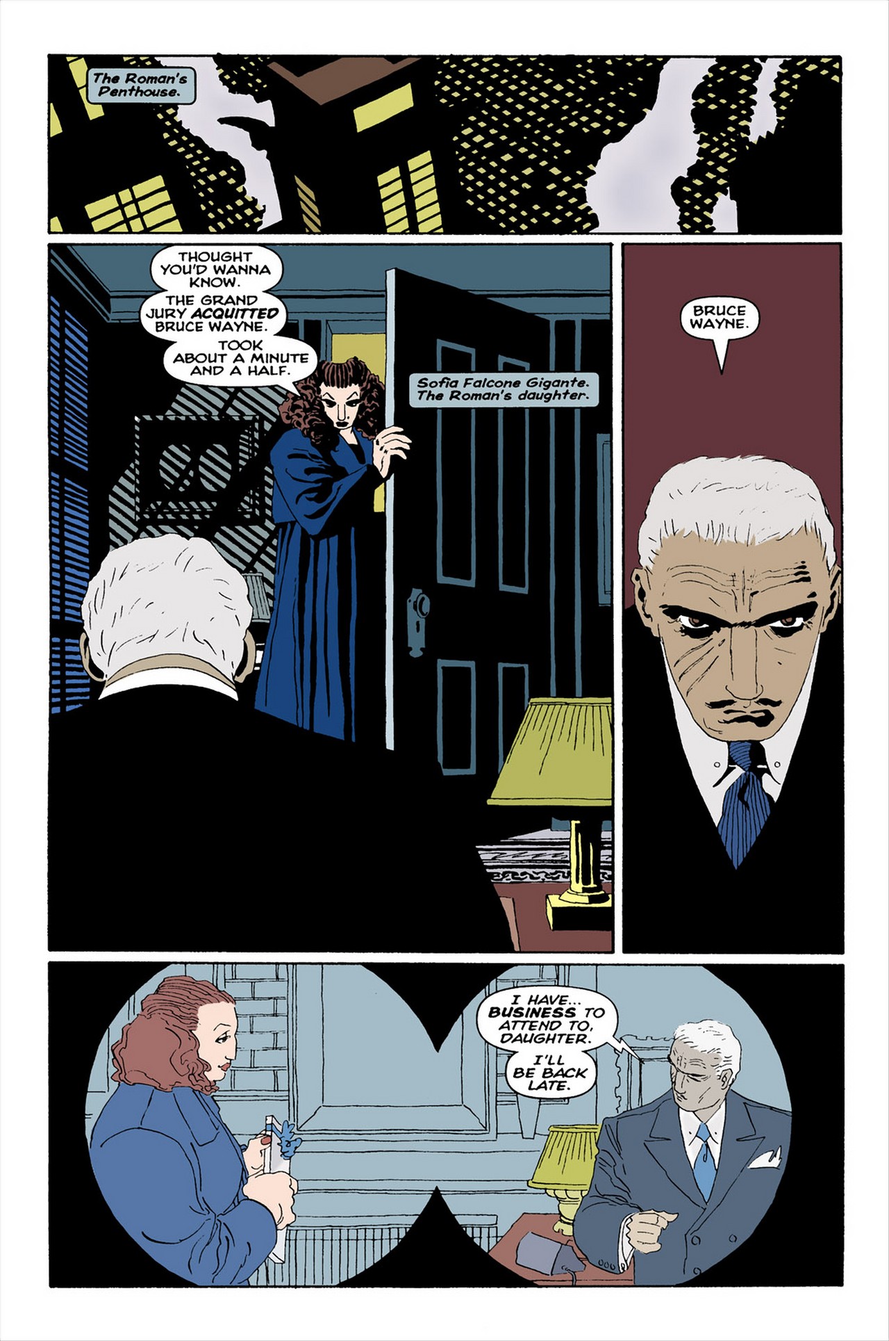 Read online Batman: The Long Halloween comic -  Issue #9 - 10
