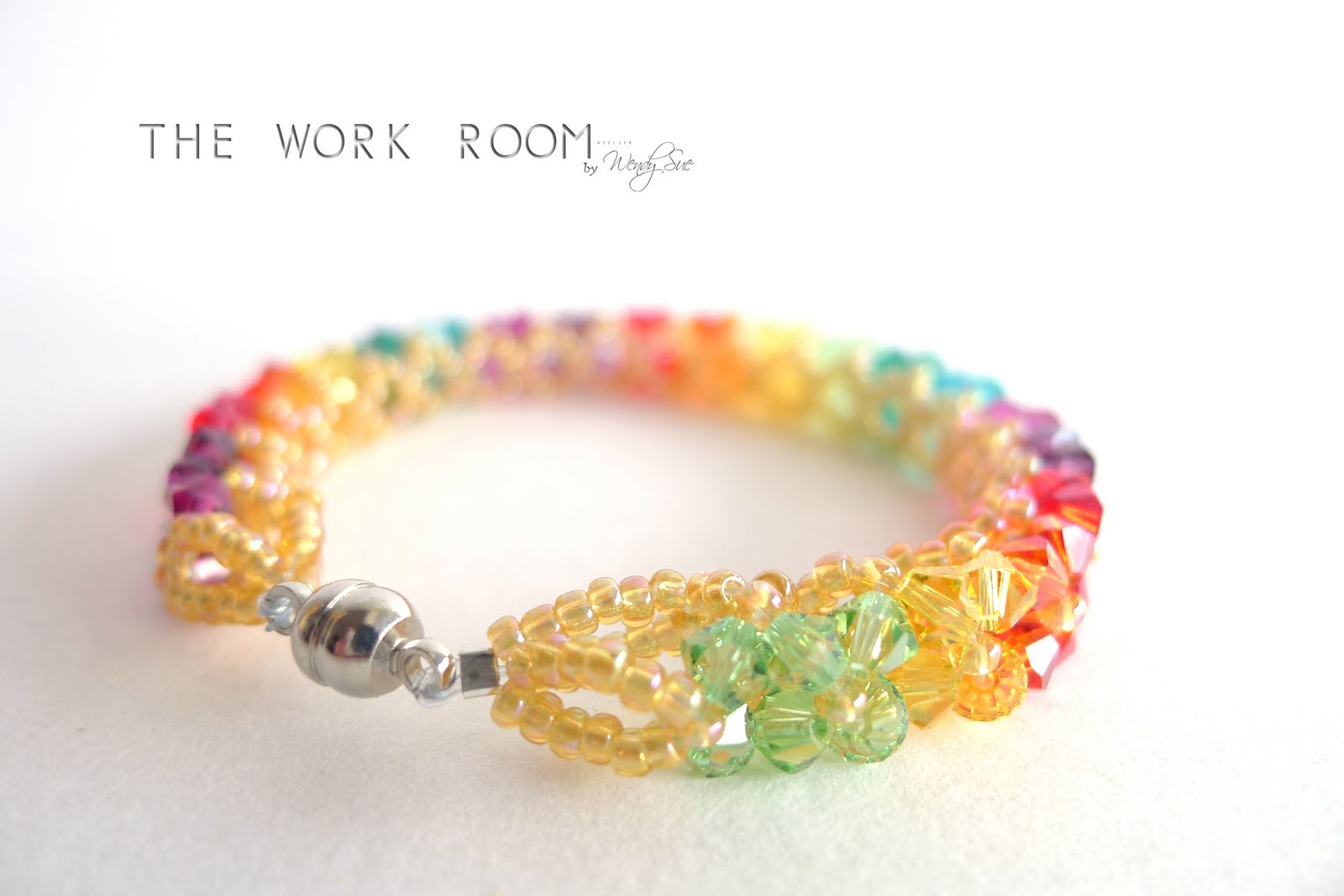 The Work Room TWR070 Rainbow Bangle Bracelet Tutorial