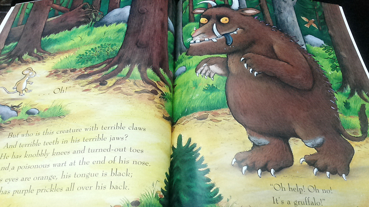 Kid Books Blog: 308.The Gruffalo / The Gruffalo's Child